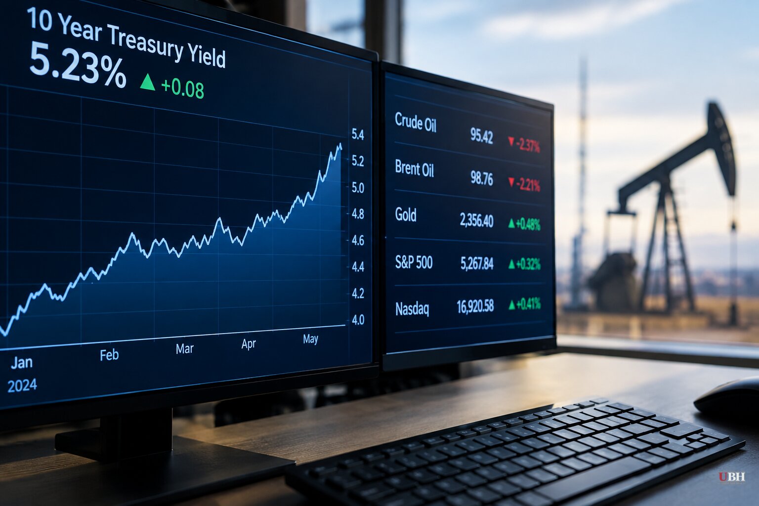 10-Year Treasury Yield Hits Highest Since 2007 as Oil Retreats From War Highs, Stocks Sit Near Records