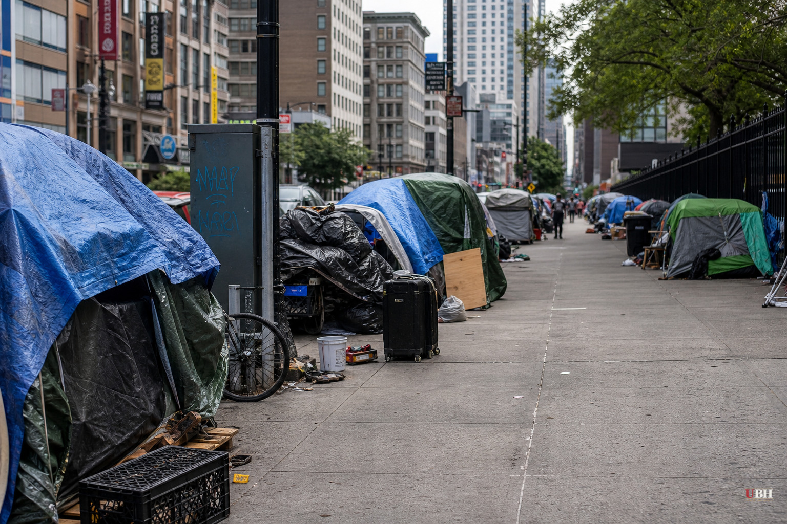 12-Block Homeless Encampment Grows on Manhattan's West Side as Homan Warns of ICE 'Surge' in NYC