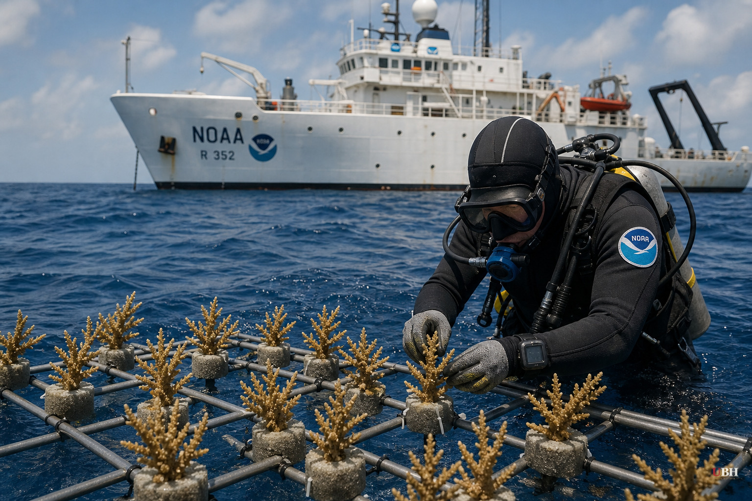 16 Years After Deepwater Horizon, NOAA Divers Are Planting Lab-Grown Coral in the Gulf