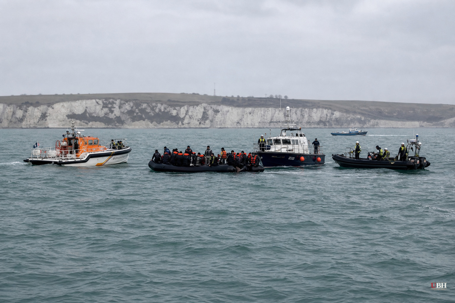 173 Migrants Rescued After Channel Boat Catches Fire, All Set to Return to France