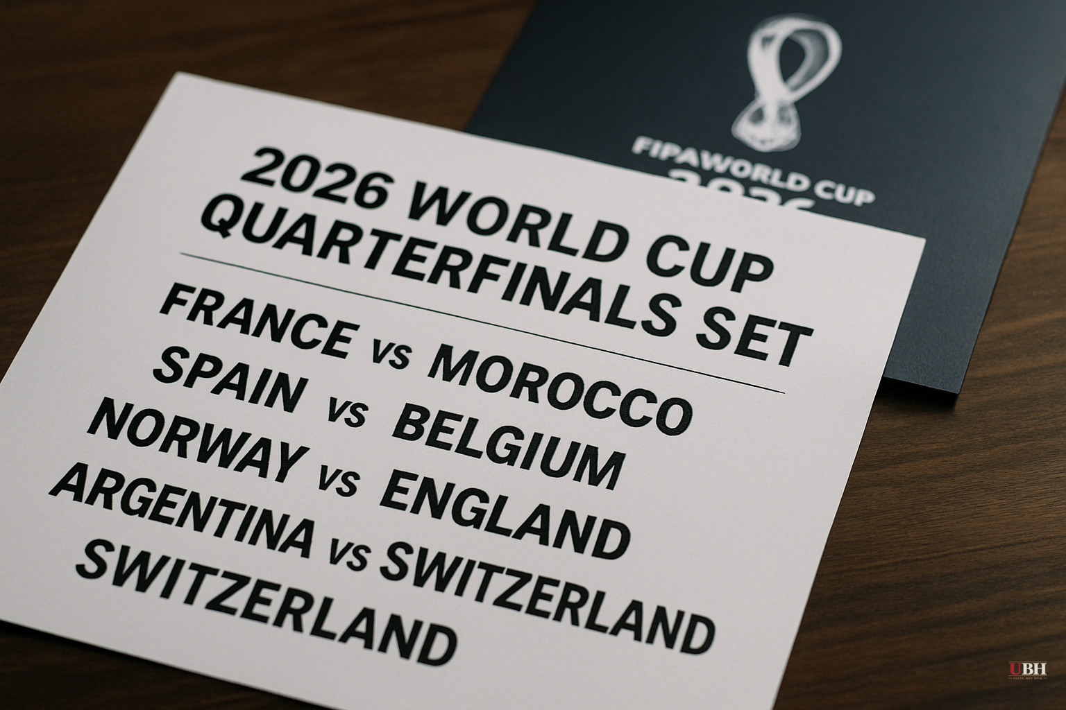 2026 World Cup Quarterfinals Set: Eight Teams, Four Matches Starting Thursday