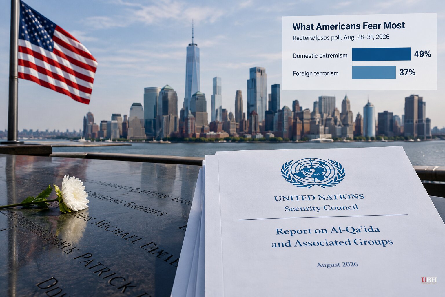 25 Years After 9/11: Poll Shows Americans Fear Domestic Extremists More Than Foreign Terrorists, While UN Report Flags Al-Qaeda's Return to Afghanistan
