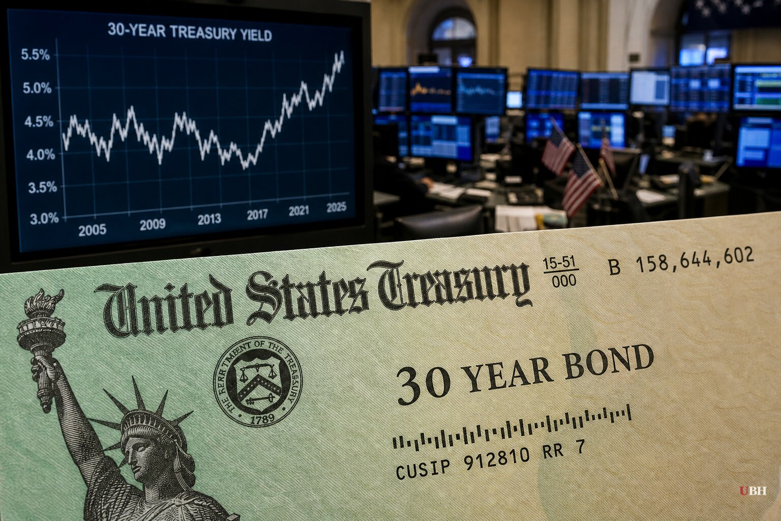 30-Year Treasury Yield Hits 19-Year High as Treasury's Bond Buybacks Fail to Hold Down Rates