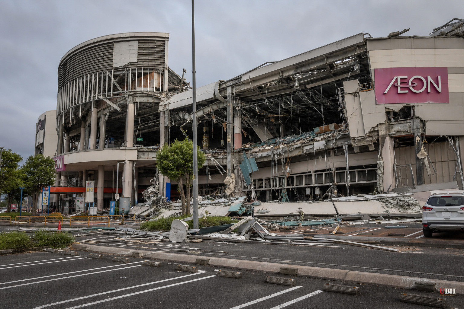 7.1 Earthquake Hits Southern Japan, Mall Partially Collapses With People Trapped Inside