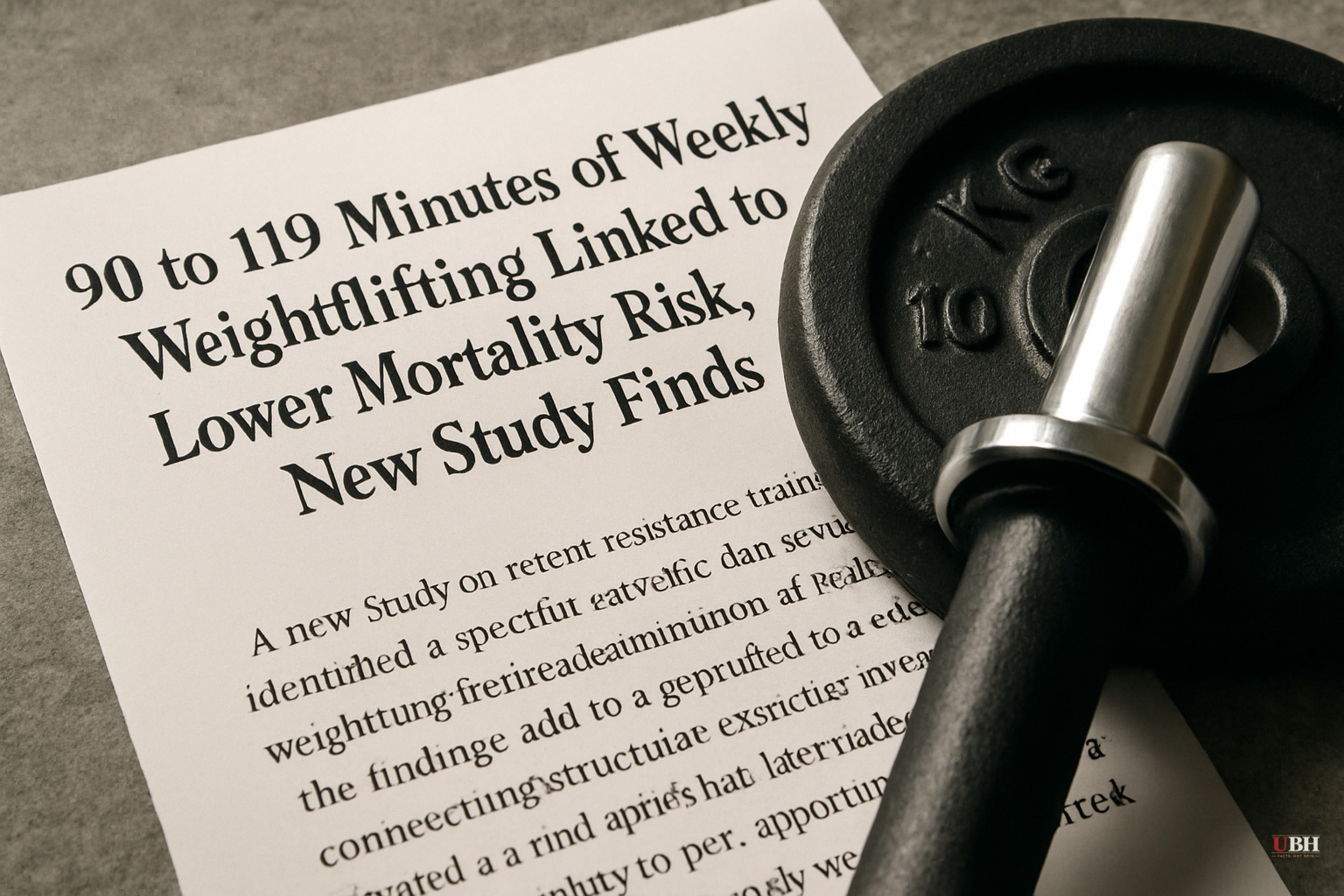 90 to 119 Minutes of Weekly Weightlifting Linked to Lower Mortality Risk, New Study Finds