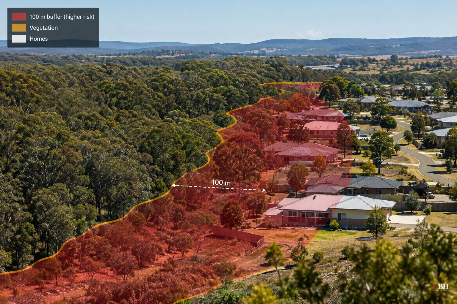 94% of 2,475 NSW Homes Lost in Black Summer Fires Were Within 100 Metres of Vegetation, Study Finds
