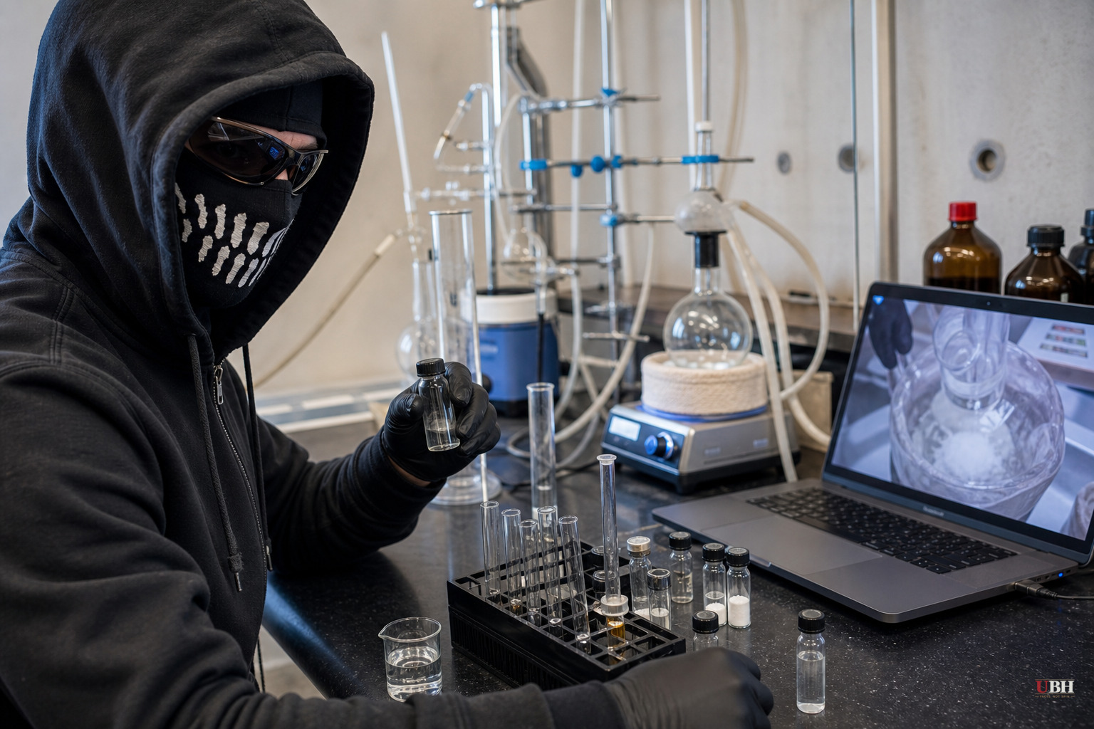 A Masked YouTuber Built a 14,500-Subscriber Business Teaching People to Synthesize LSD, DMT and Mescaline