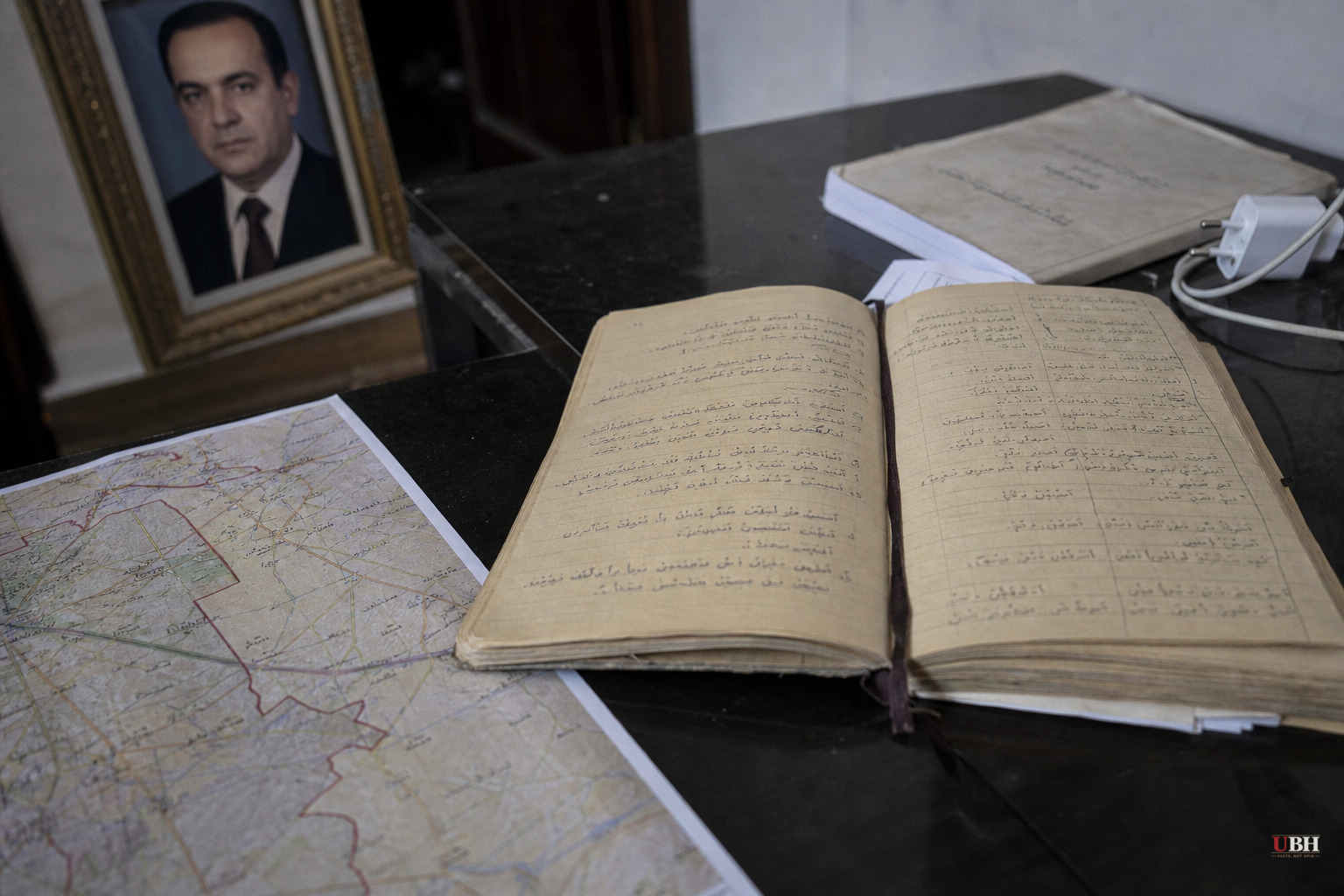 A Notebook Found in Assad's Spy Chief's Abandoned Apartment Is Helping Track Him Down