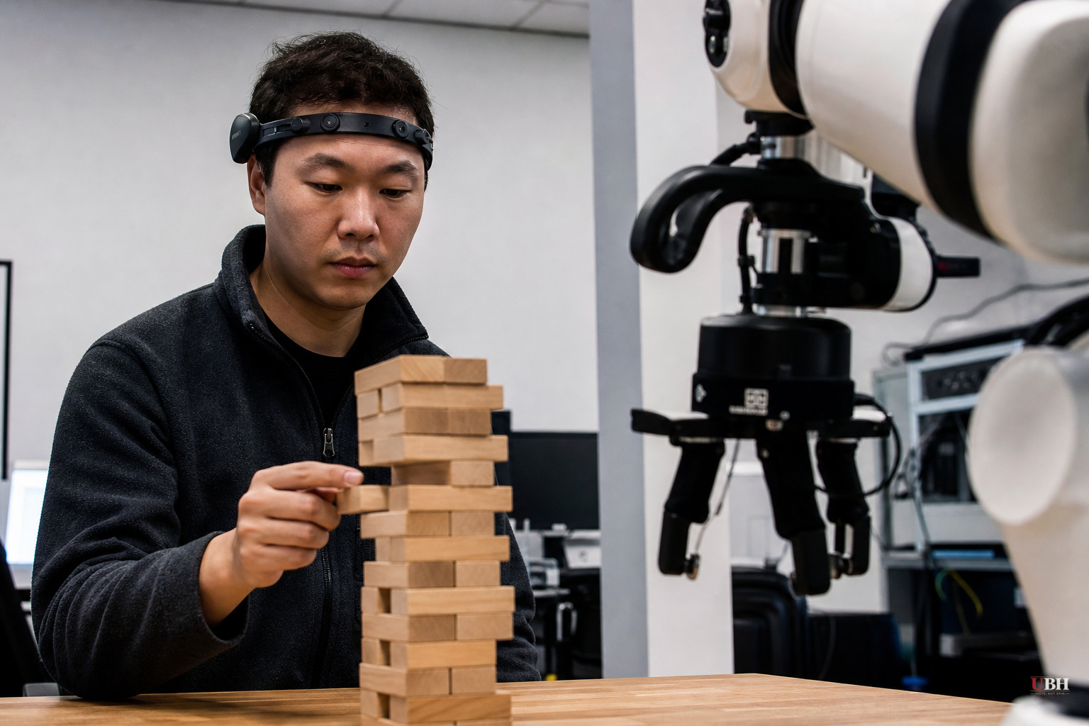 A Robotics Startup Is Strapping Brain-Wave Headsets on Workers to Train AI Robots