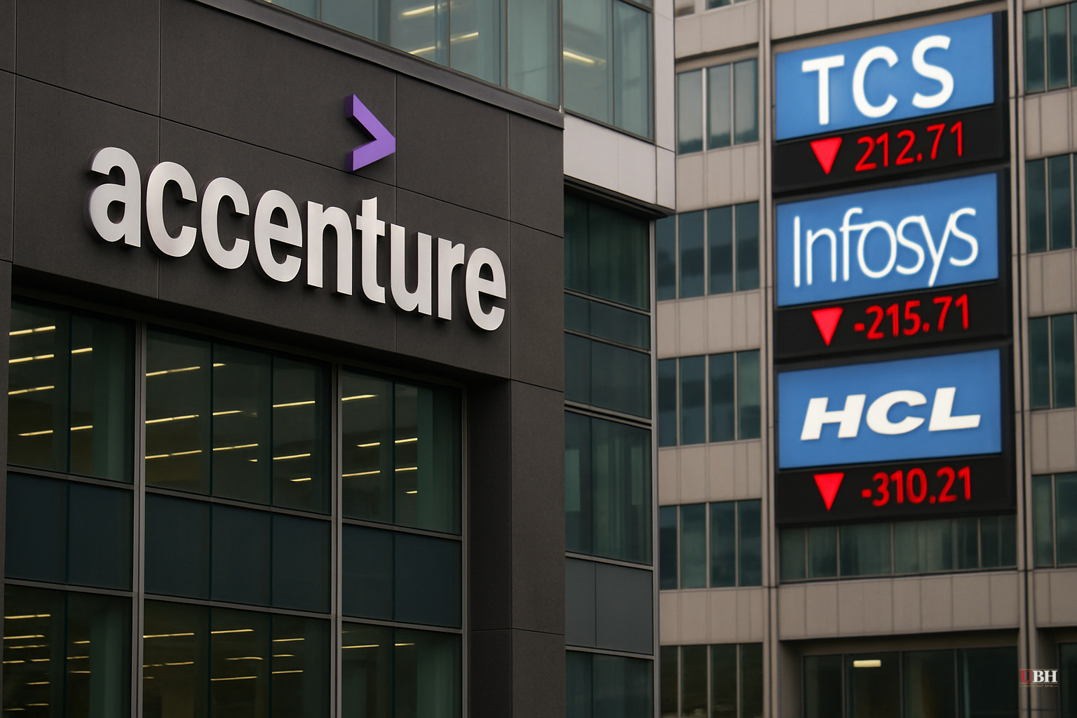 Accenture Cuts Revenue Outlook, Sends Indian IT Stocks Down 5 to 9 Percent on Friday