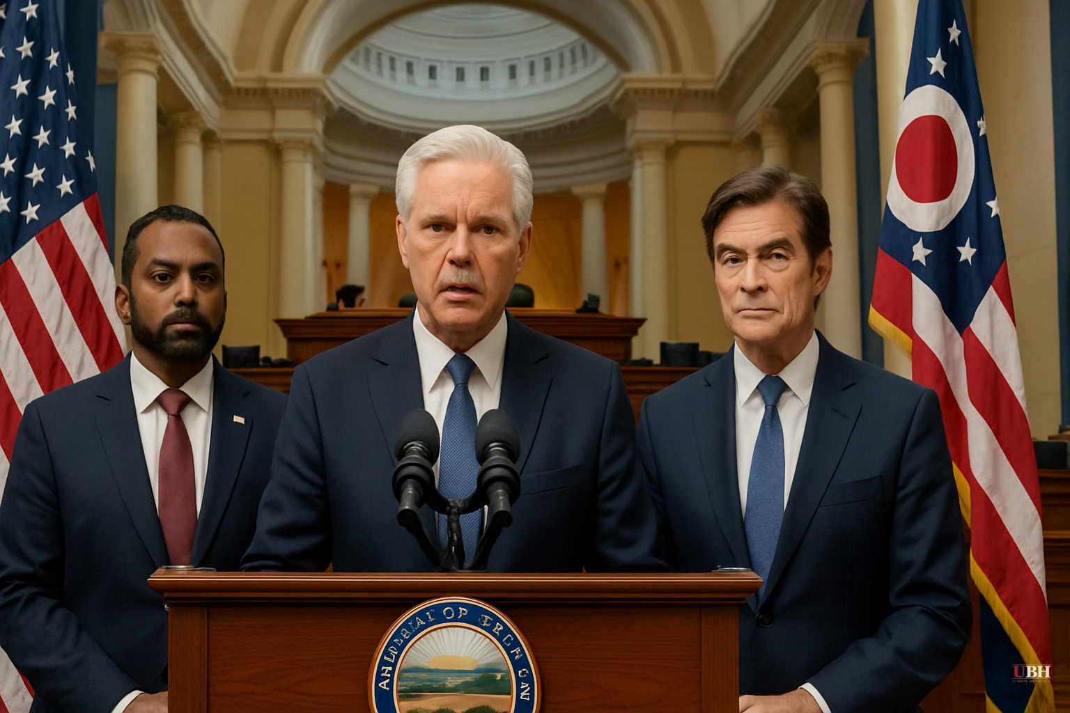 Acting AG Blanche, FBI Director Patel, and Dr. Oz Descend on Columbus to Announce 14 Indictments and Declare 'War Against Fraud' in Ohio