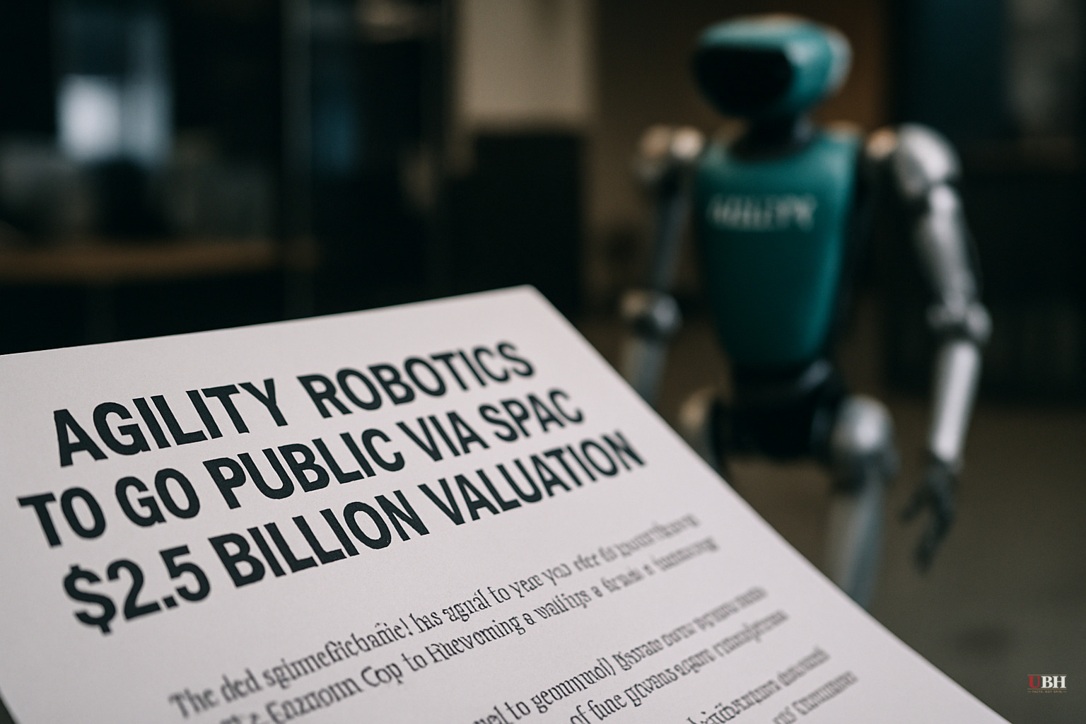 Agility Robotics to Go Public via SPAC at $2.5 Billion Valuation