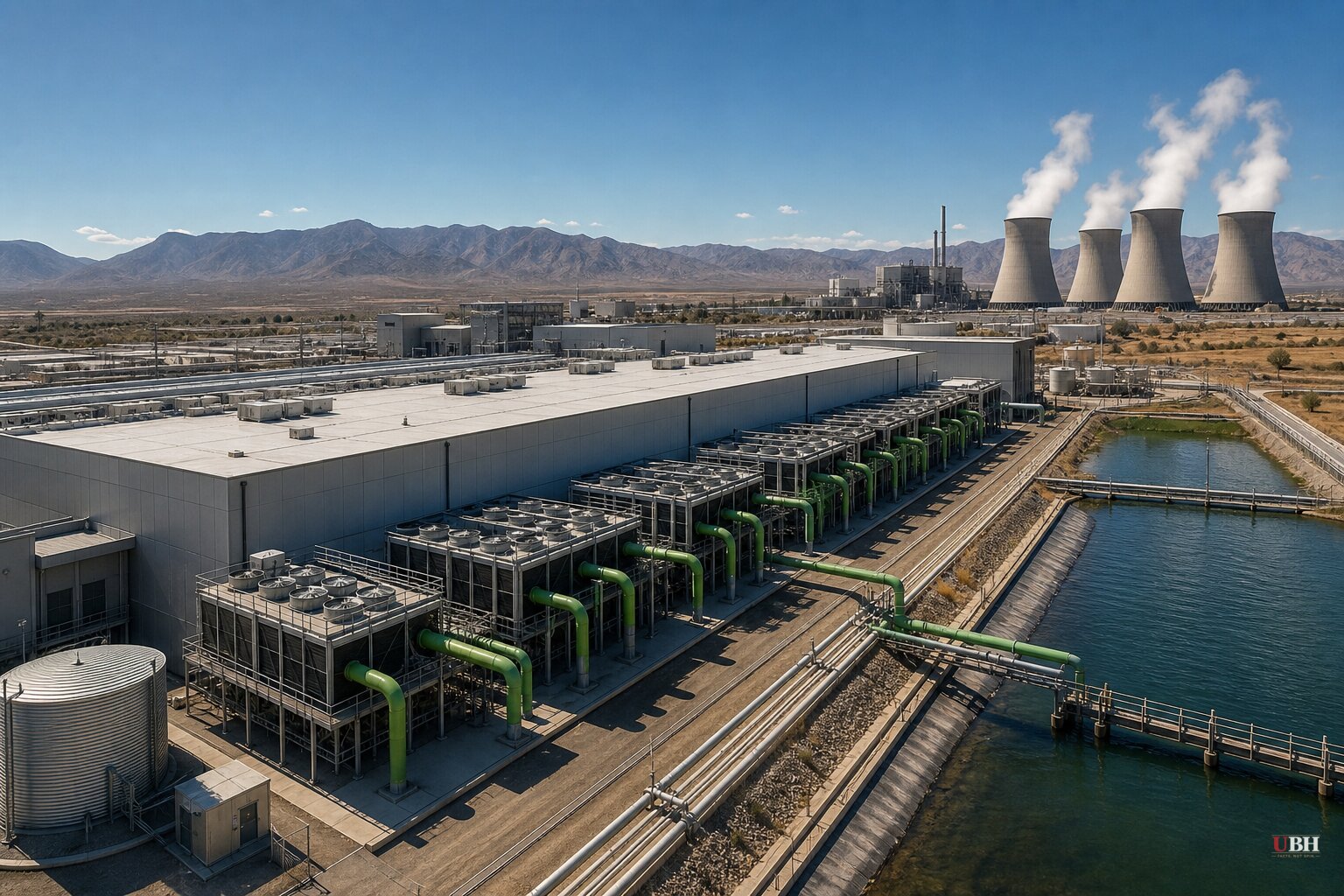 AI Data Centers Could Triple Direct Water Use by 2030, and the Bigger Number Is Hidden in the Power Plants