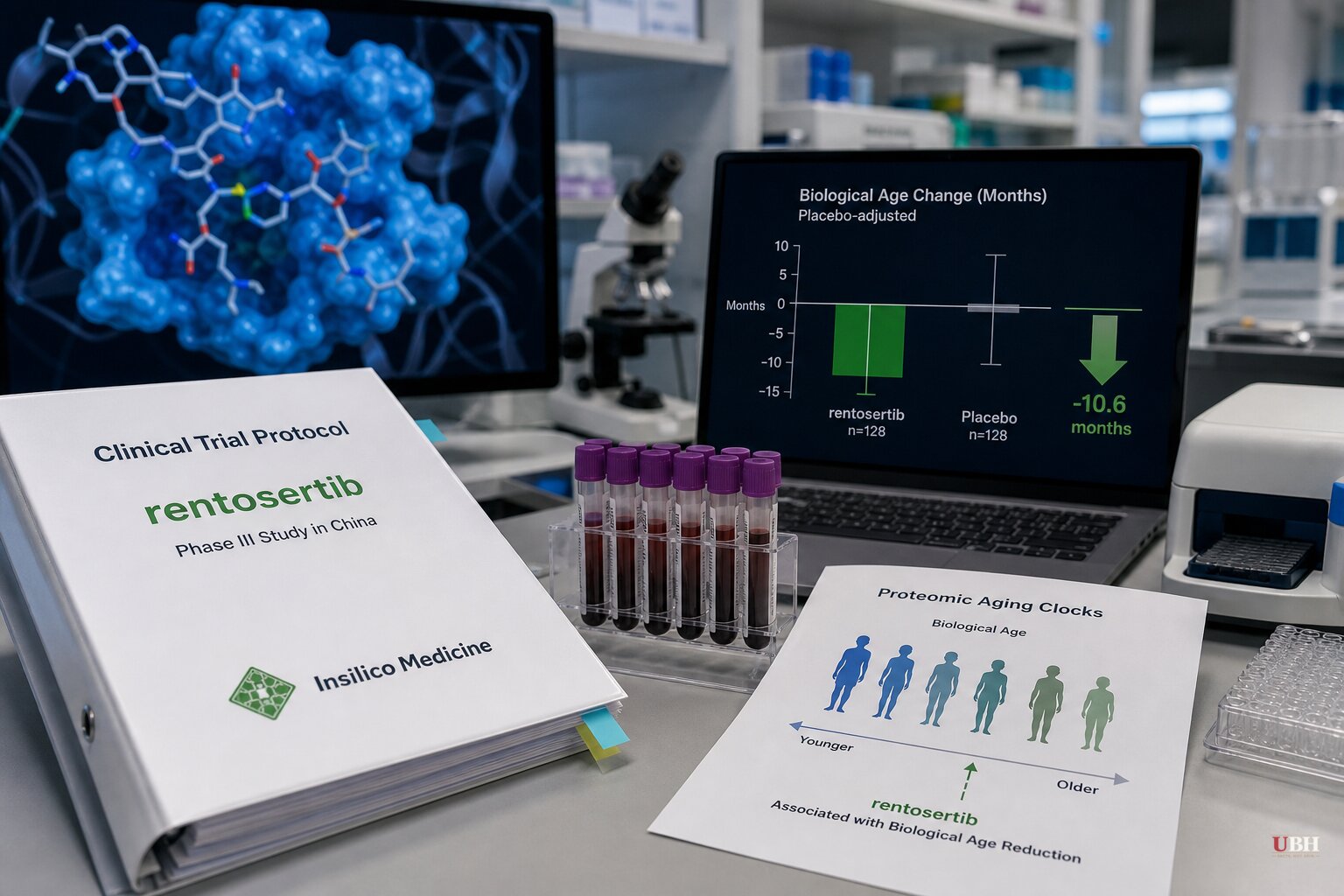 AI-Designed Lung Drug Also Shows Biological Age Reduction in Small Insilico Medicine Study