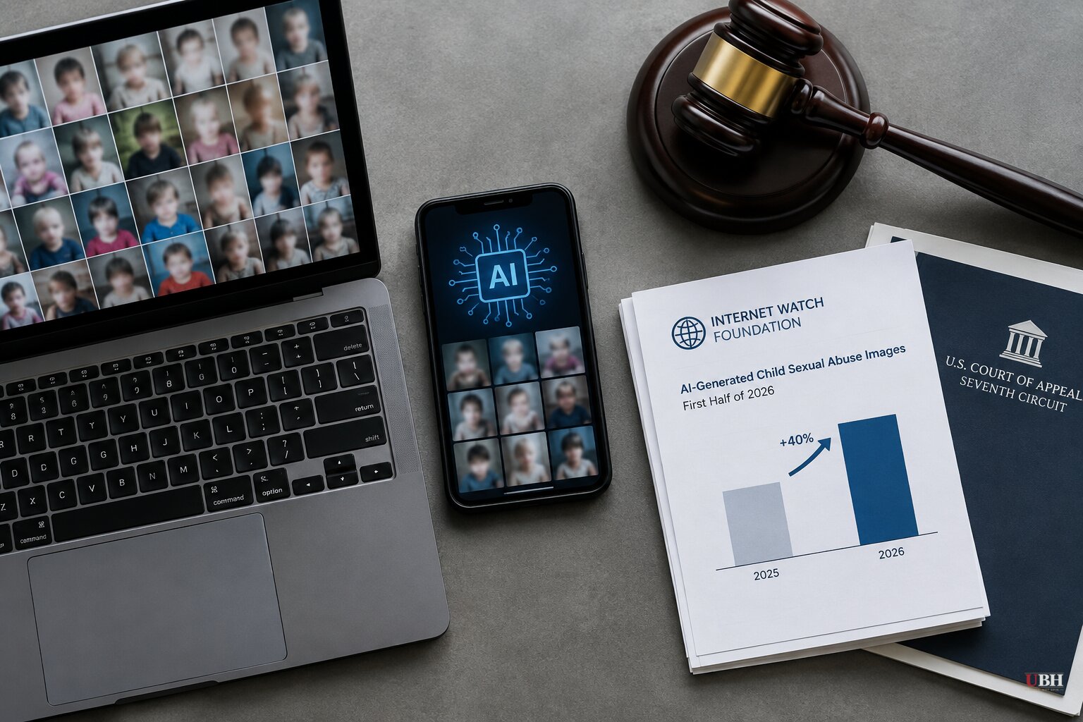 AI-Generated Child Abuse Images Jumped 40% in 2026 as a U.S. Appeals Court Ruled Private Possession of Virtual CSAM Legal