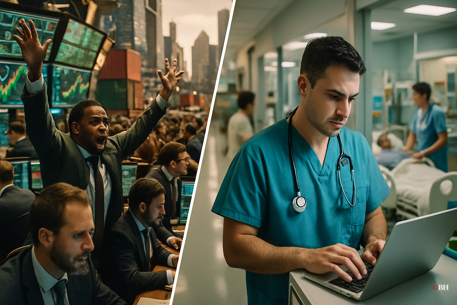 AI Is Breaking the Job Market While Fixing the Hospital — The Same Technology Is Doing Both