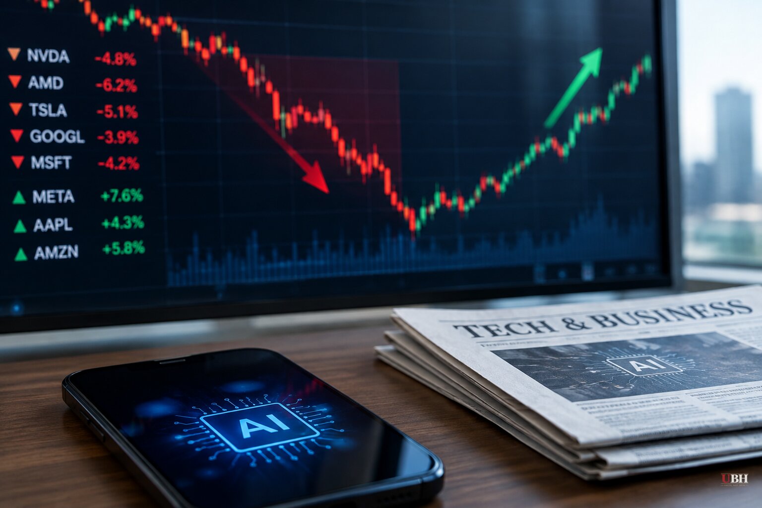 AI Stocks Swing From $600 Billion Selloff to $3 Trillion Rally in Two Weeks