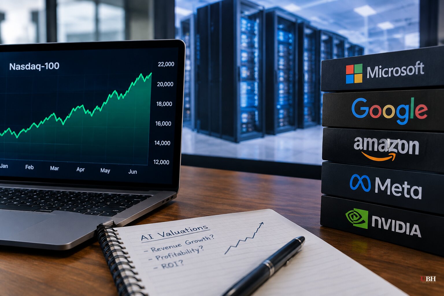 AI Stocks Trade at 34 Times Earnings as Wall Street Debates a Dot-Com Style Bust