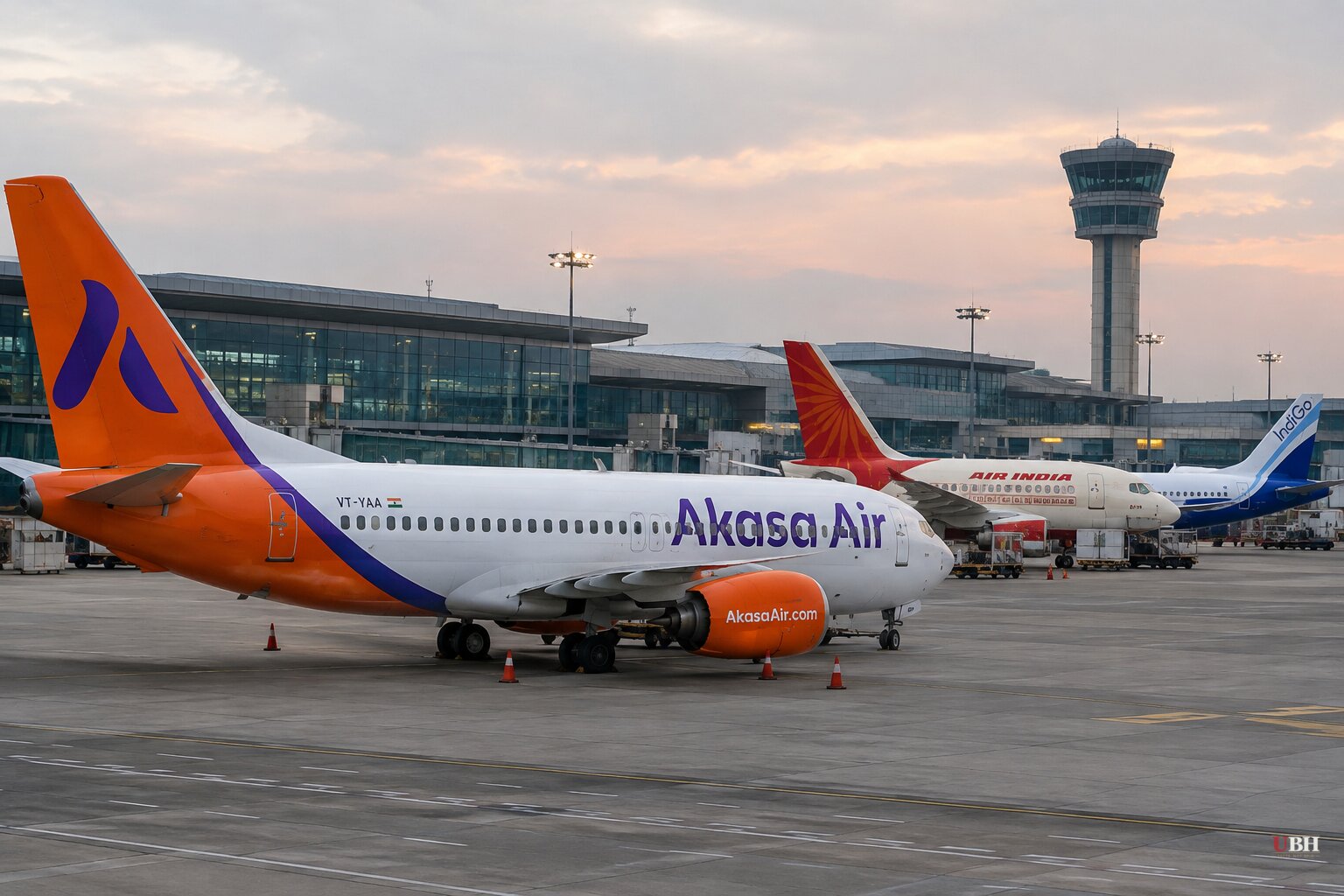 Akasa Air Extends Saudi Flight Suspension to Oct. 27 as Air India and IndiGo Stay Grounded Through Oct. 24