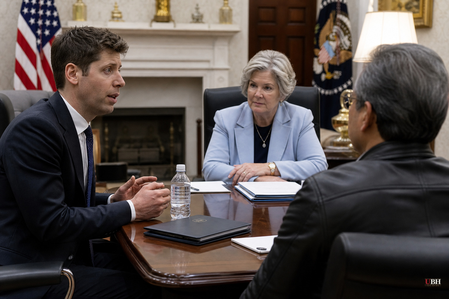 Altman, Huang Lobby White House and Congress Days Before Trump's AI Evaluation Deadline