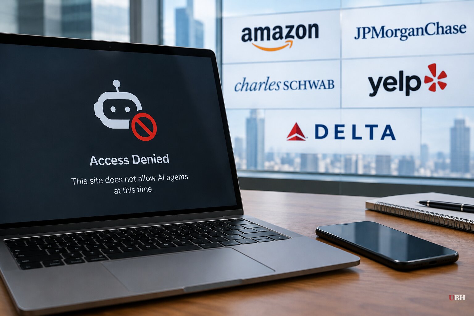 Amazon, JPMorgan, Schwab, Yelp and Delta Block Outside AI Agents as Meta, OpenAI Push Consumer Launches