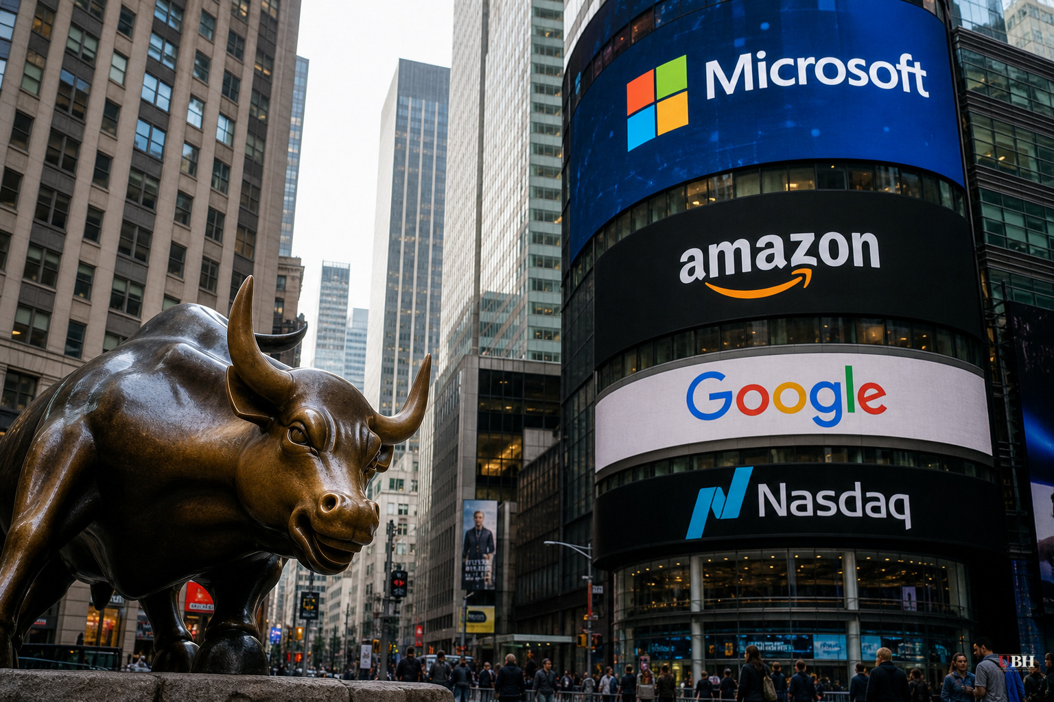 Amazon, Microsoft and Alphabet Add Nearly $1.5 Trillion in Market Value in One Week on AI Bets