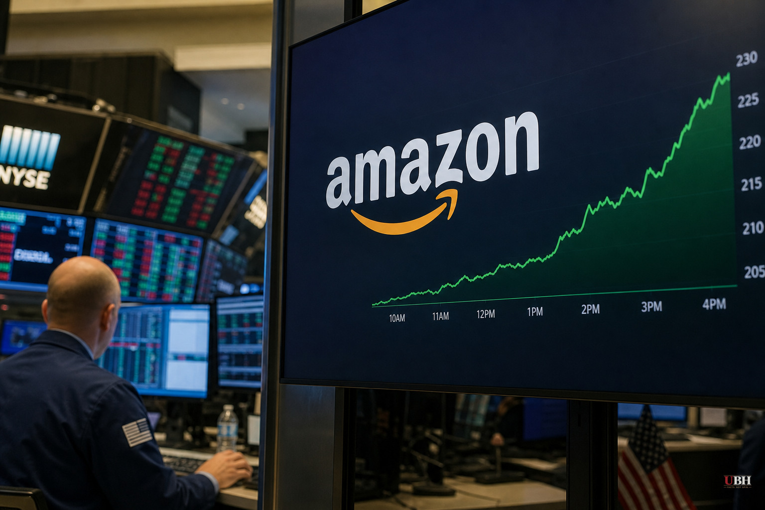 Amazon's Earnings Beat Sends Stock Up 15%, Dow Notches Fourth Straight Winning Month