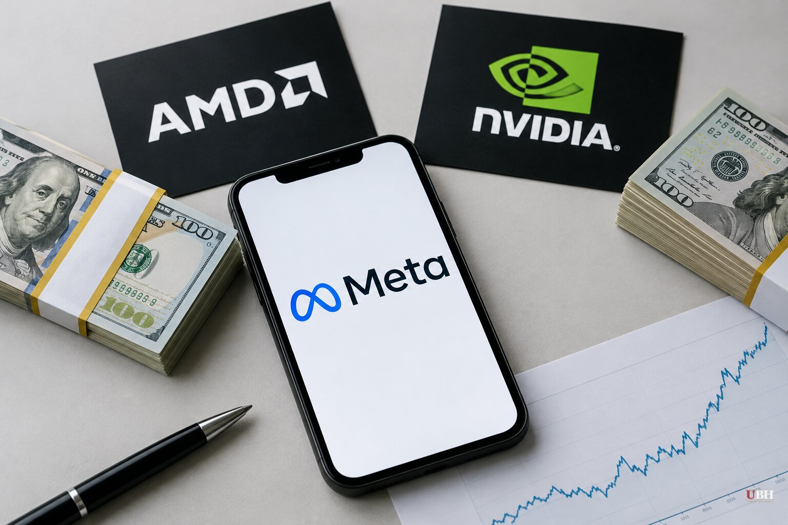AMD Commits $1 Billion to Meta Offering, Joining Nvidia's $3 Billion for $4 Billion in Chipmaker Money
