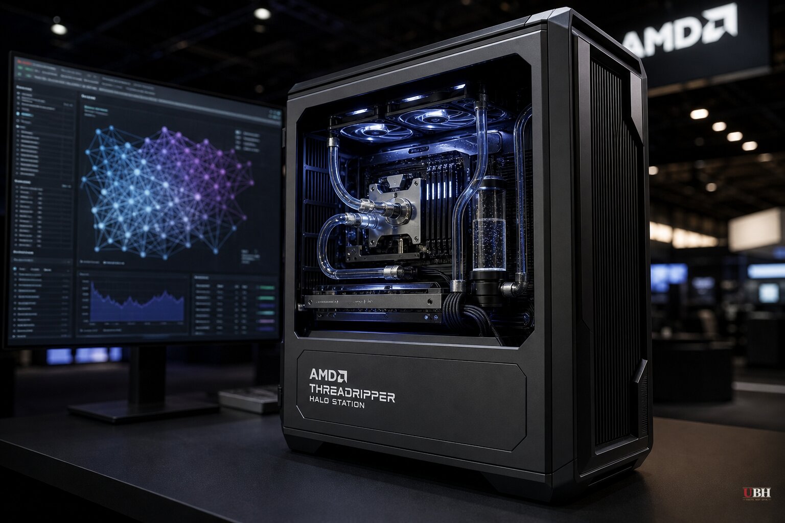 AMD Unveils Threadripper Halo Station, a Six-Figure Desktop Built to Run Trillion-Parameter AI Models