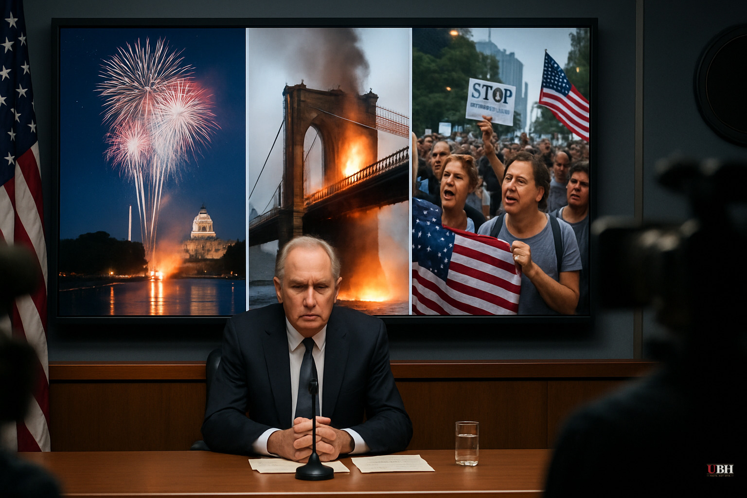 America Turns 250: A Guinness-Record Fireworks Show, a Brooklyn Bridge Fire, and a Country Arguing About Itself
