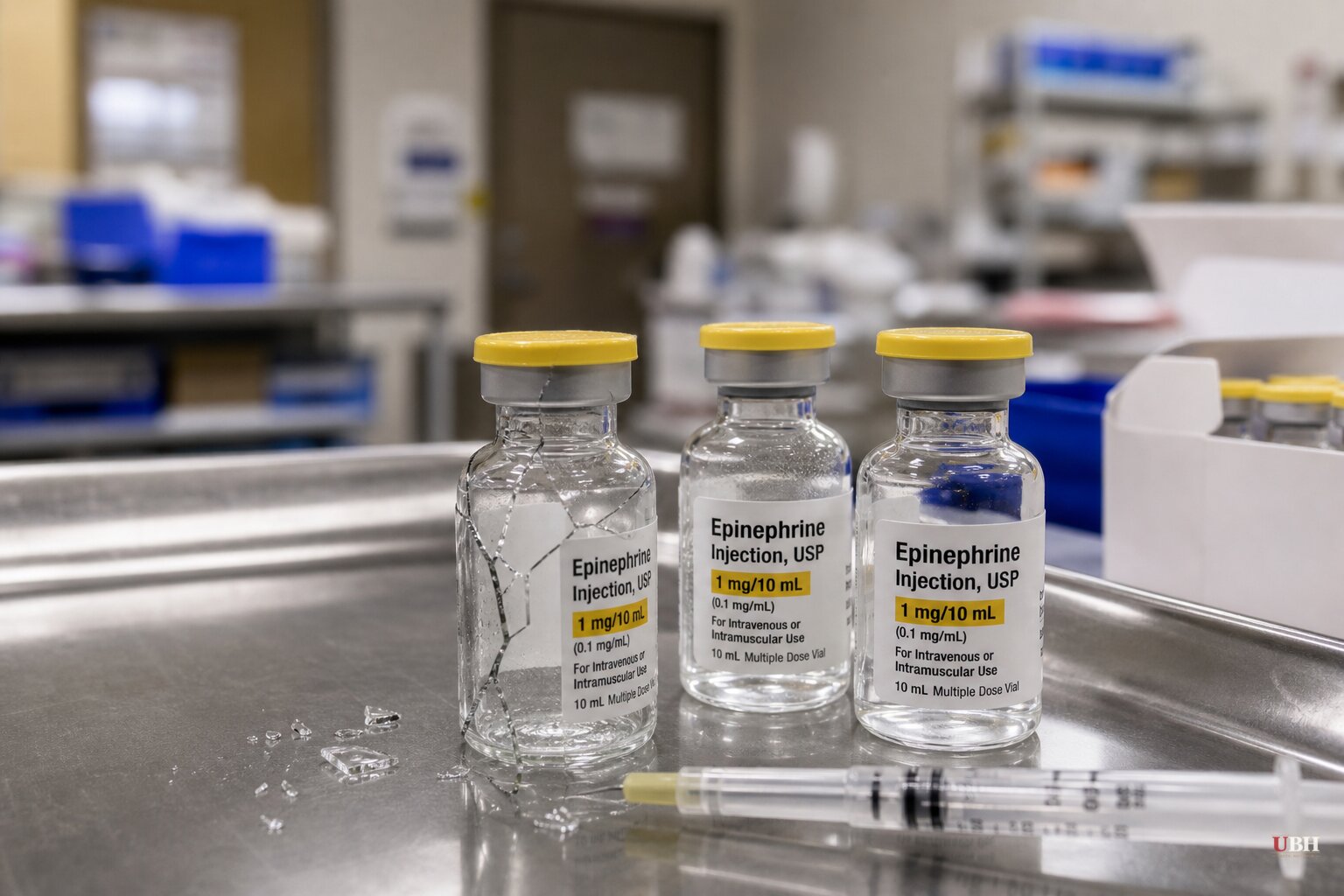 American Regent Recalls Three Lots of Epinephrine Injection Over Cracked Vials and Contamination Risk