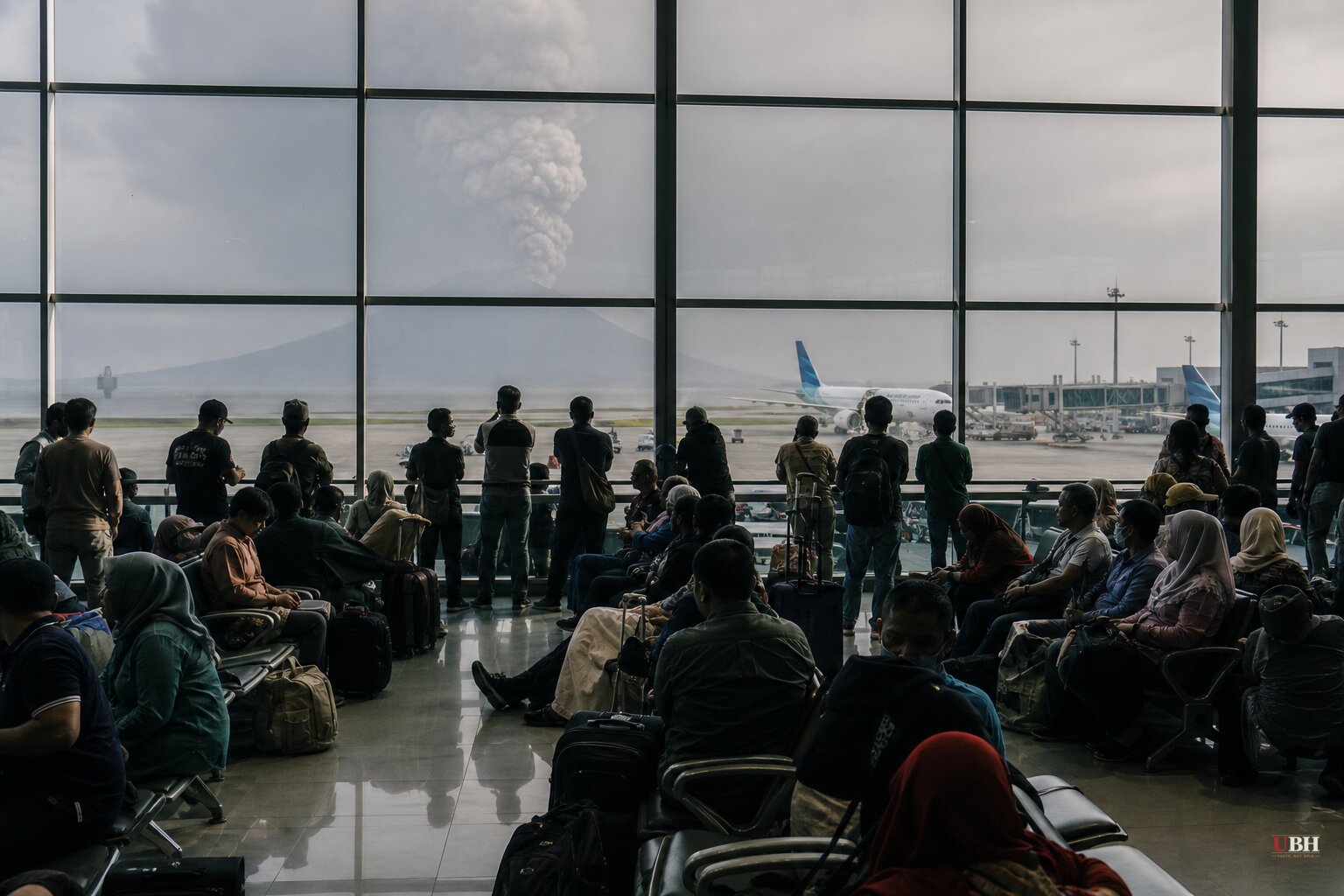 Anak Krakatau Eruption Escalates: 170,000 Passengers Stranded, 1,558 Flights Canceled Across Eight Indonesian Airports