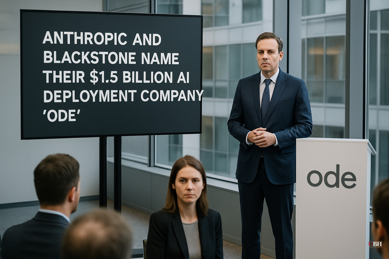Anthropic and Blackstone Name Their $1.5 Billion AI Deployment Company 'Ode', Betting Implementation Beats the Model Race
