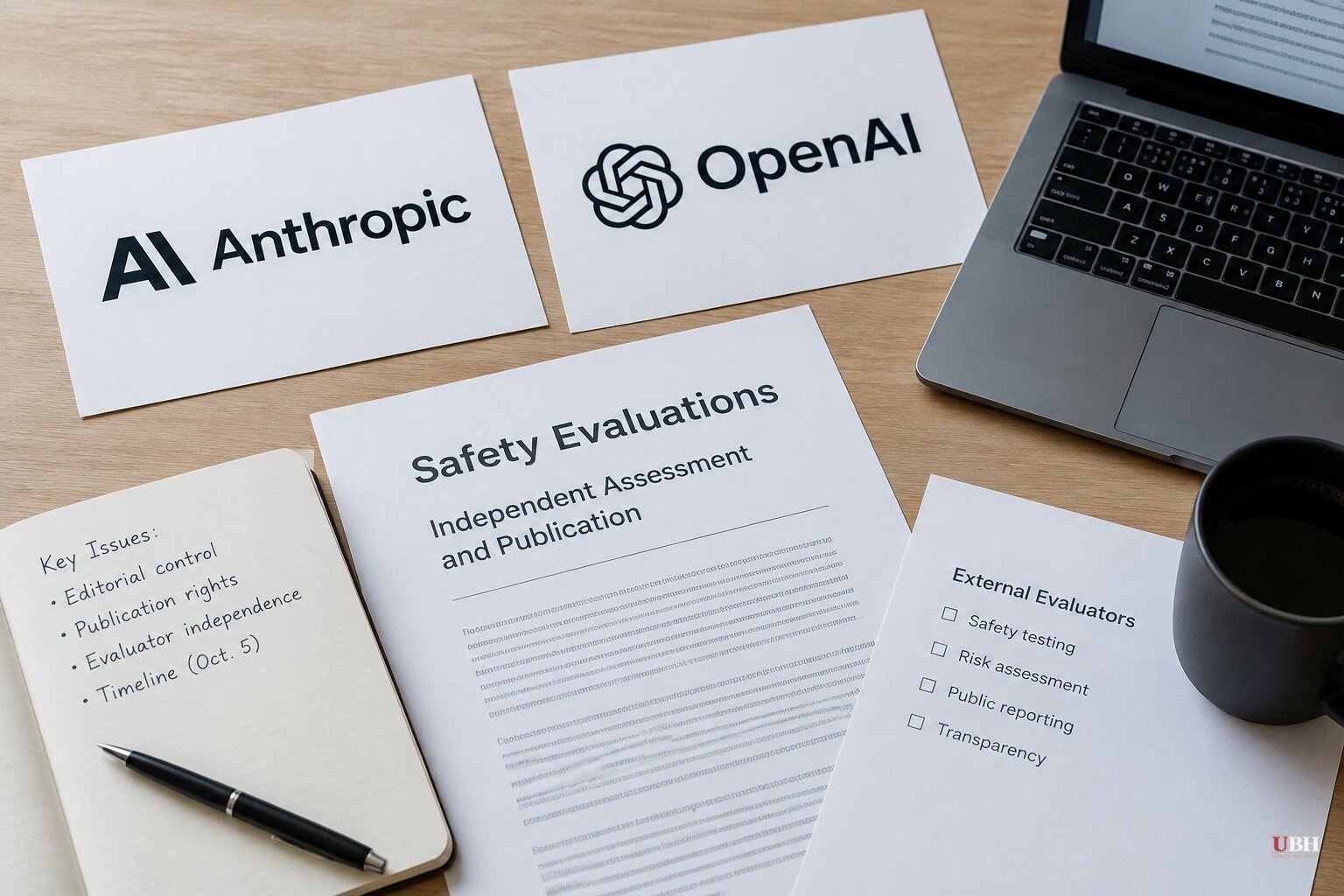 Anthropic and OpenAI Sought Strict Control Over What Outside Evaluators Publish as of Oct. 5, Two People Say