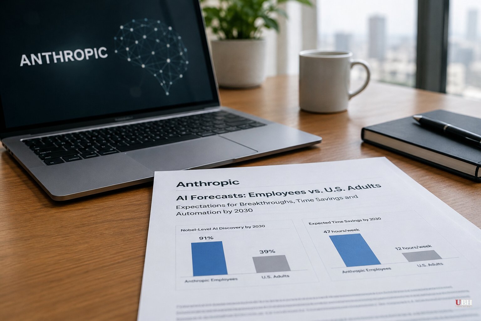 Anthropic Survey: 91% of Its Staff Expect an AI Nobel-Level Discovery by 2030, Versus 39% of US Adults