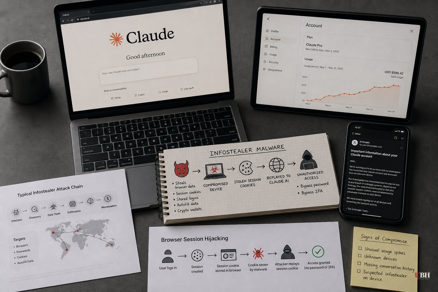 Anthropic Warns Infostealer Malware Is Hijacking Claude Accounts by Stealing Login Sessions, Skipping Password and 2FA Entirely