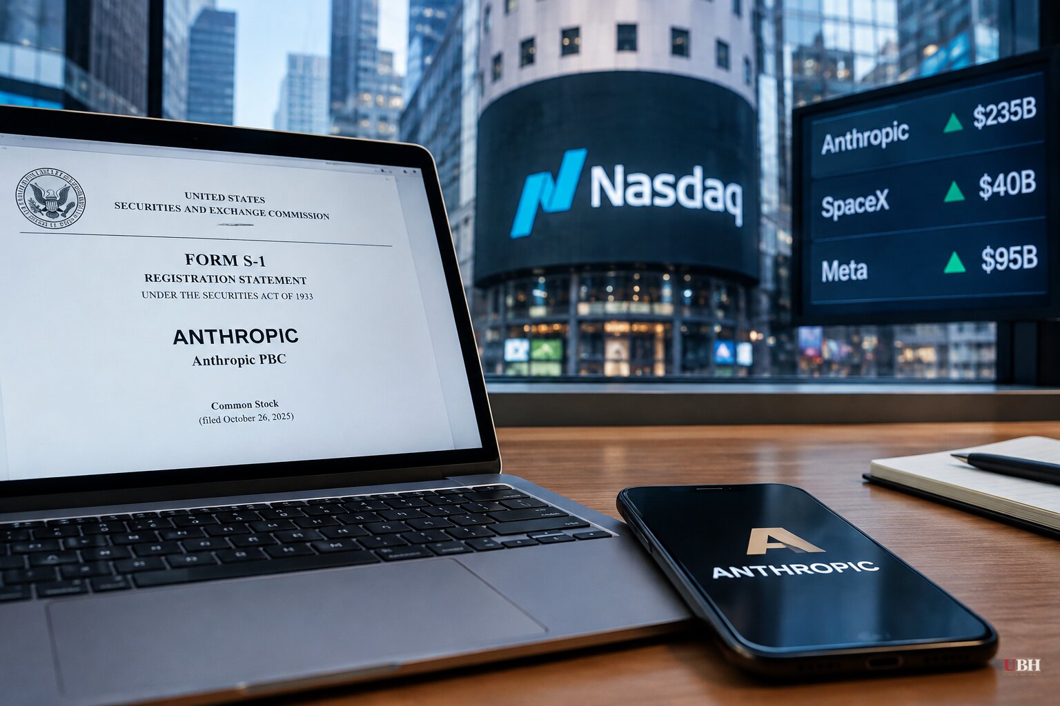 Anthropic's IPO Filing Anchors a $235 Billion Day of AI Financing, With a Nasdaq Debut Possible as Soon as Nov. 16