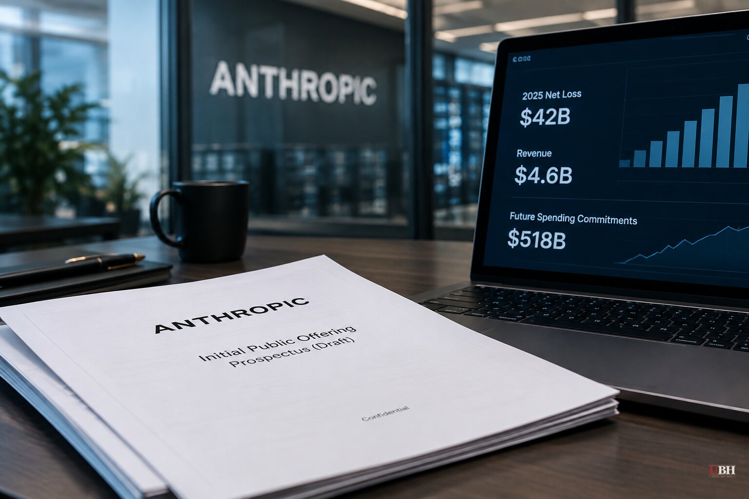 Anthropic's Leaked IPO Filing Shows $42 Billion Loss and $518 Billion in Future Spending Commitments