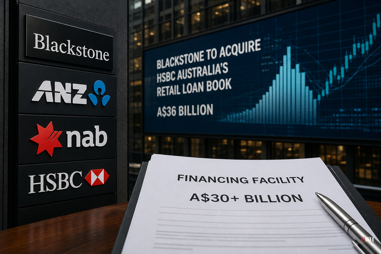 ANZ and NAB Help Finance Blackstone's $25 Billion Buy of HSBC Australia's Mortgage Book