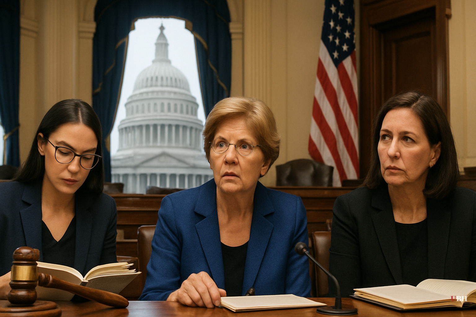 AOC 'Still Reading,' Warren Says 'Referee What?' as MeToo Democrats Go Silent on Platner Abuse Allegations