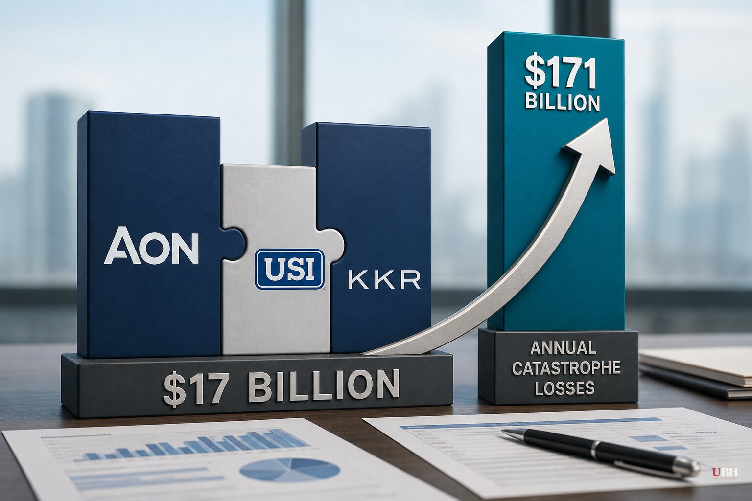 Aon Buys USI Insurance for $17 Billion as Verisk Pegs Annual Catastrophe Losses at $171 Billion