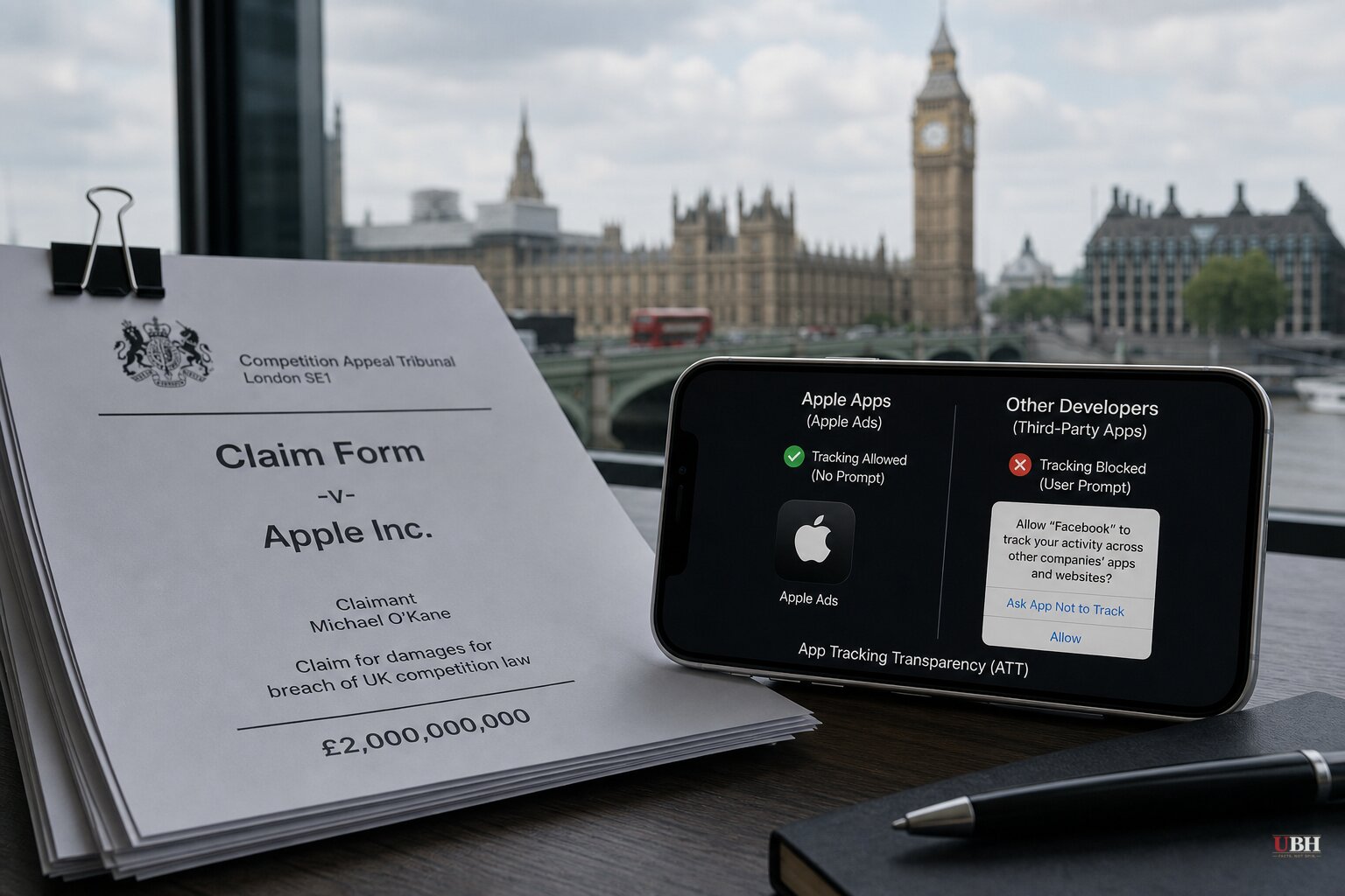 Apple Faces $2.7 Billion UK Lawsuit Claiming App Tracking Rules Favored Its Own Ads