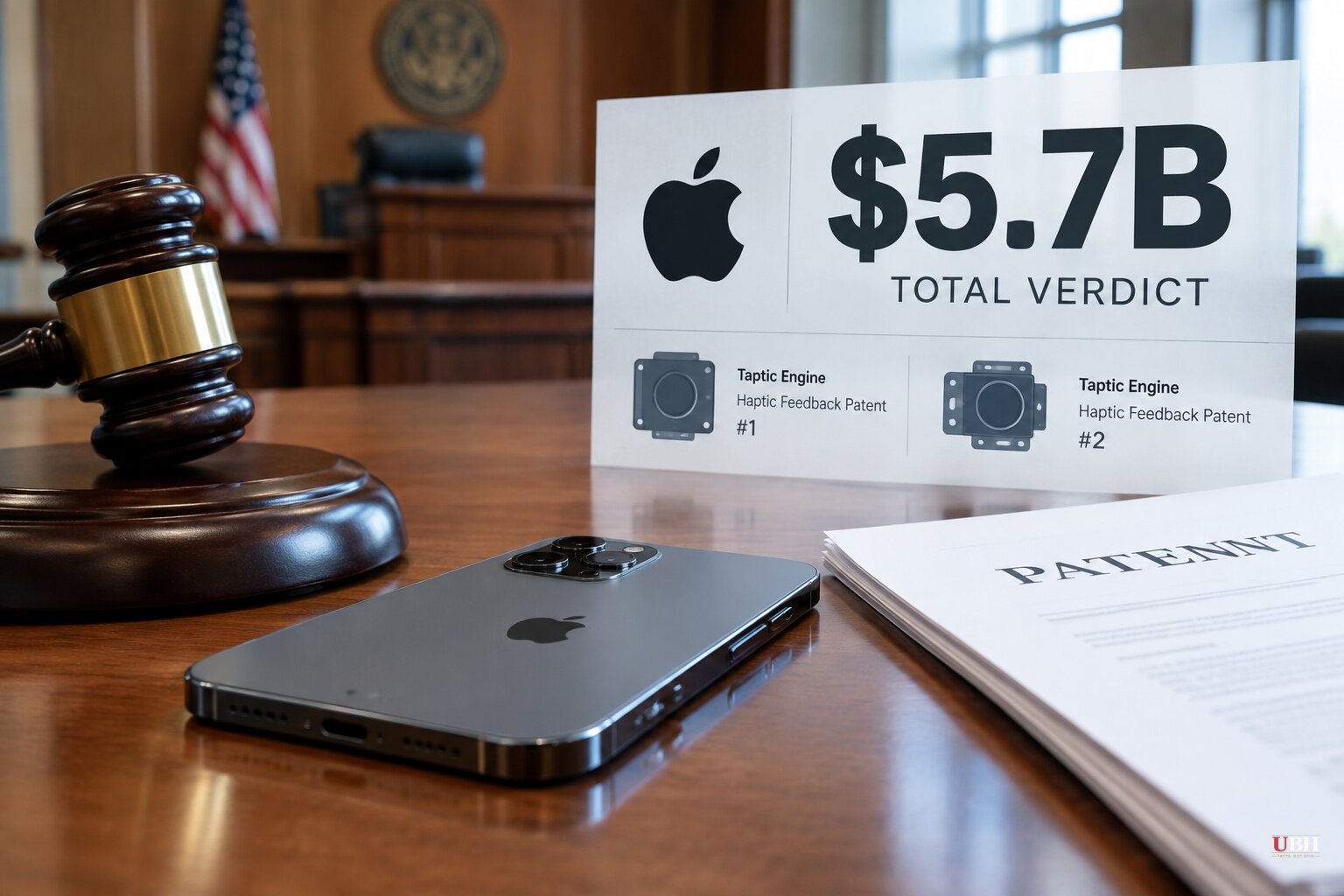 Apple Ordered to Pay $5.7 Billion in Largest Patent Verdict in U.S. History