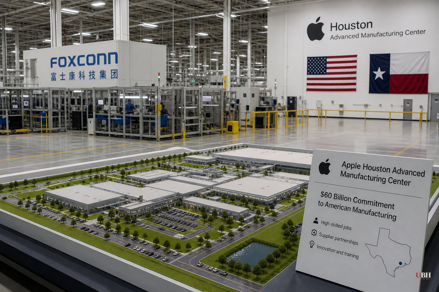 Apple's $60 Billion Texas Manufacturing Pledge Leans Heavily on Foxconn's Capital, Not Apple's