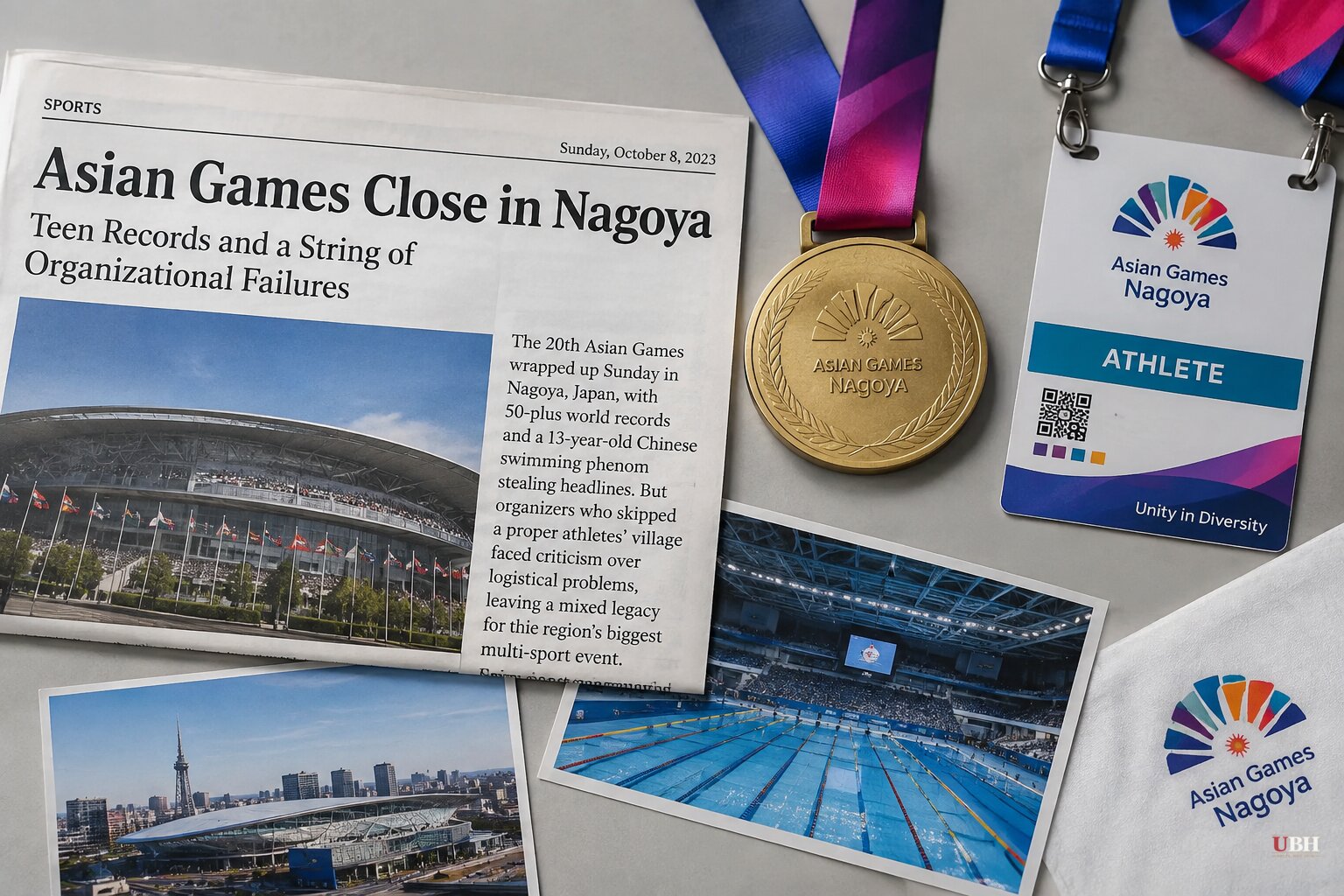 Asian Games Close in Nagoya After Teen Records and a String of Organizational Failures