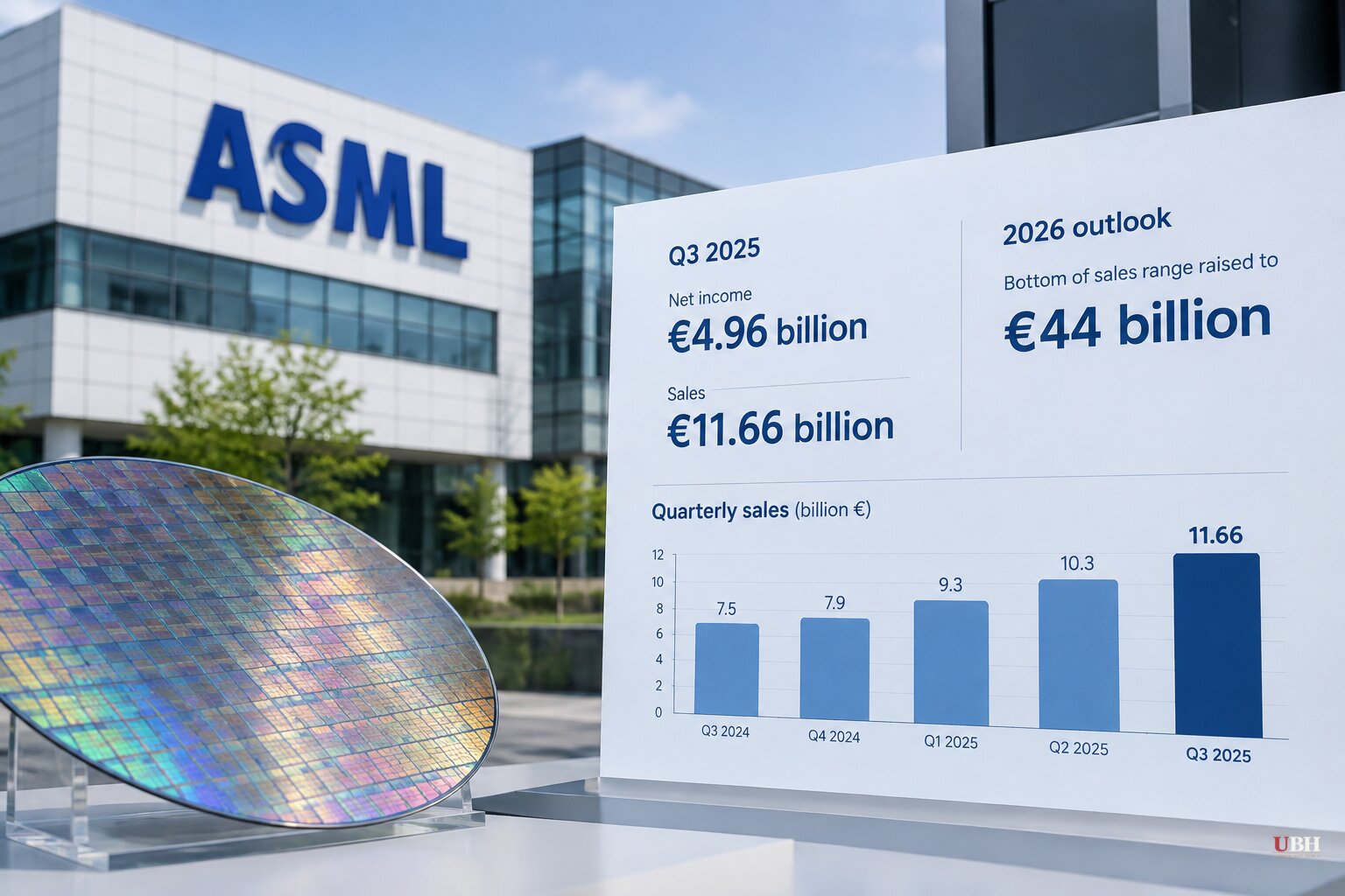 ASML Posts Record €11.66 Billion Quarter, Raises 2026 Outlook as Customers Eye 2029 and 2030 Orders