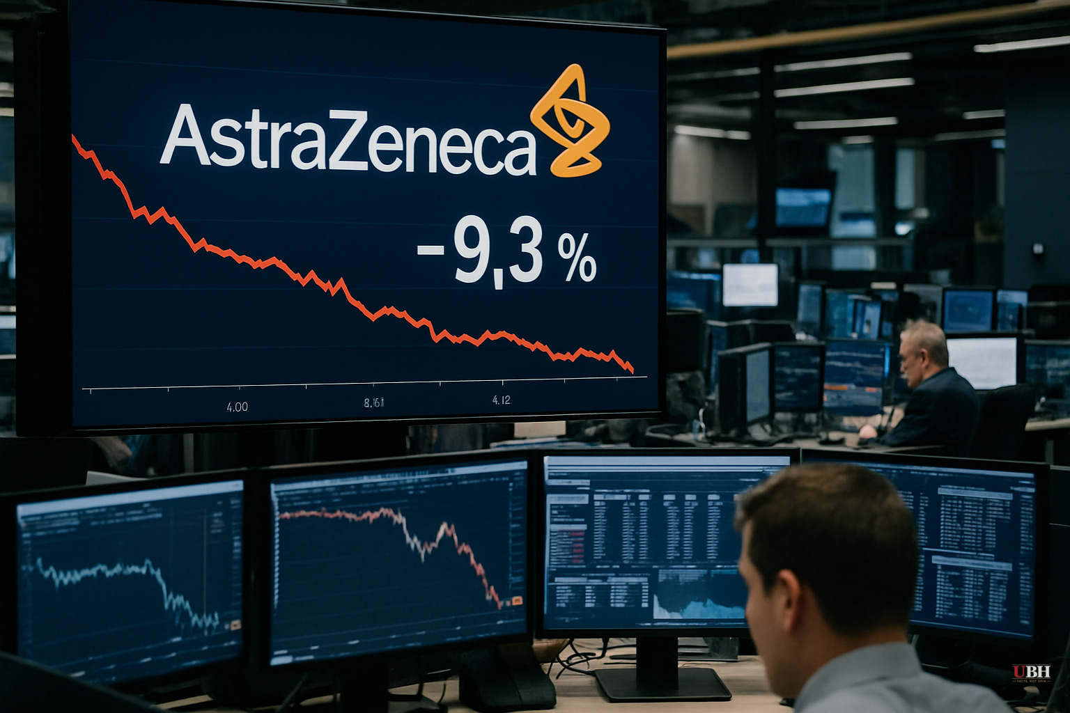 AstraZeneca Shares Down Nearly 10% Over Two Sessions as Wainua Failure Prompts Pipeline Premium Rethink