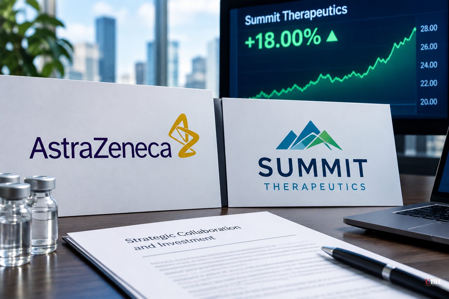 AstraZeneca to Buy $2 Billion Stake in Summit Therapeutics, Stock Jumps 18% After Hours