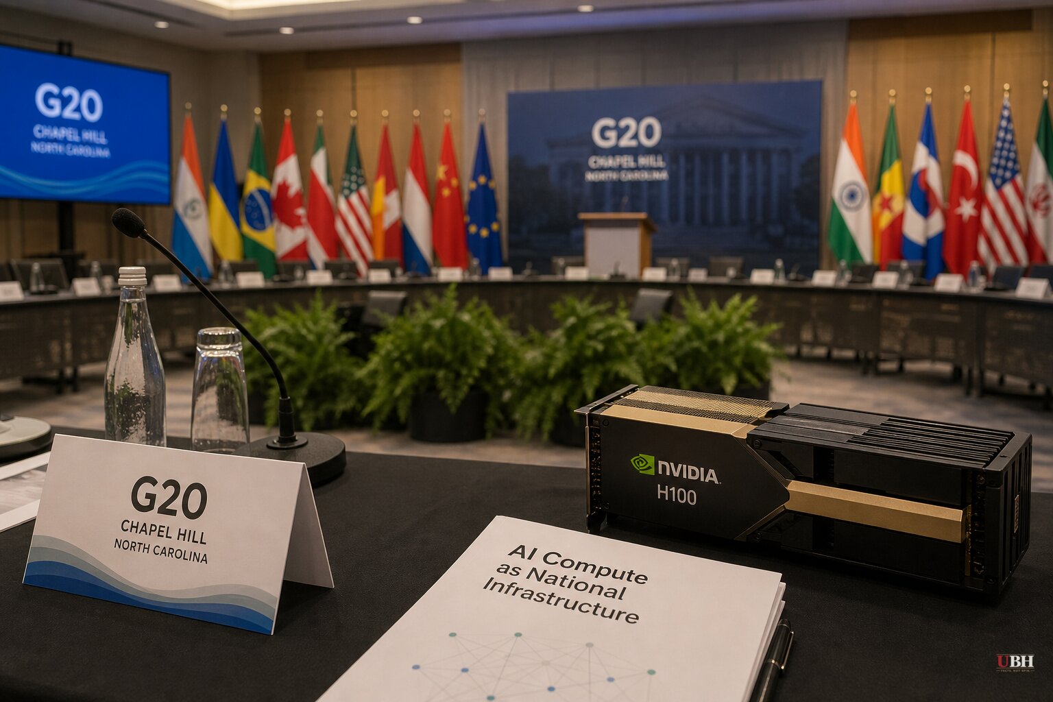 At G20 Summit in Chapel Hill, Nvidia's Huang Tells Nations to Build AI Like Highways While Musk Warns of Power Shortage