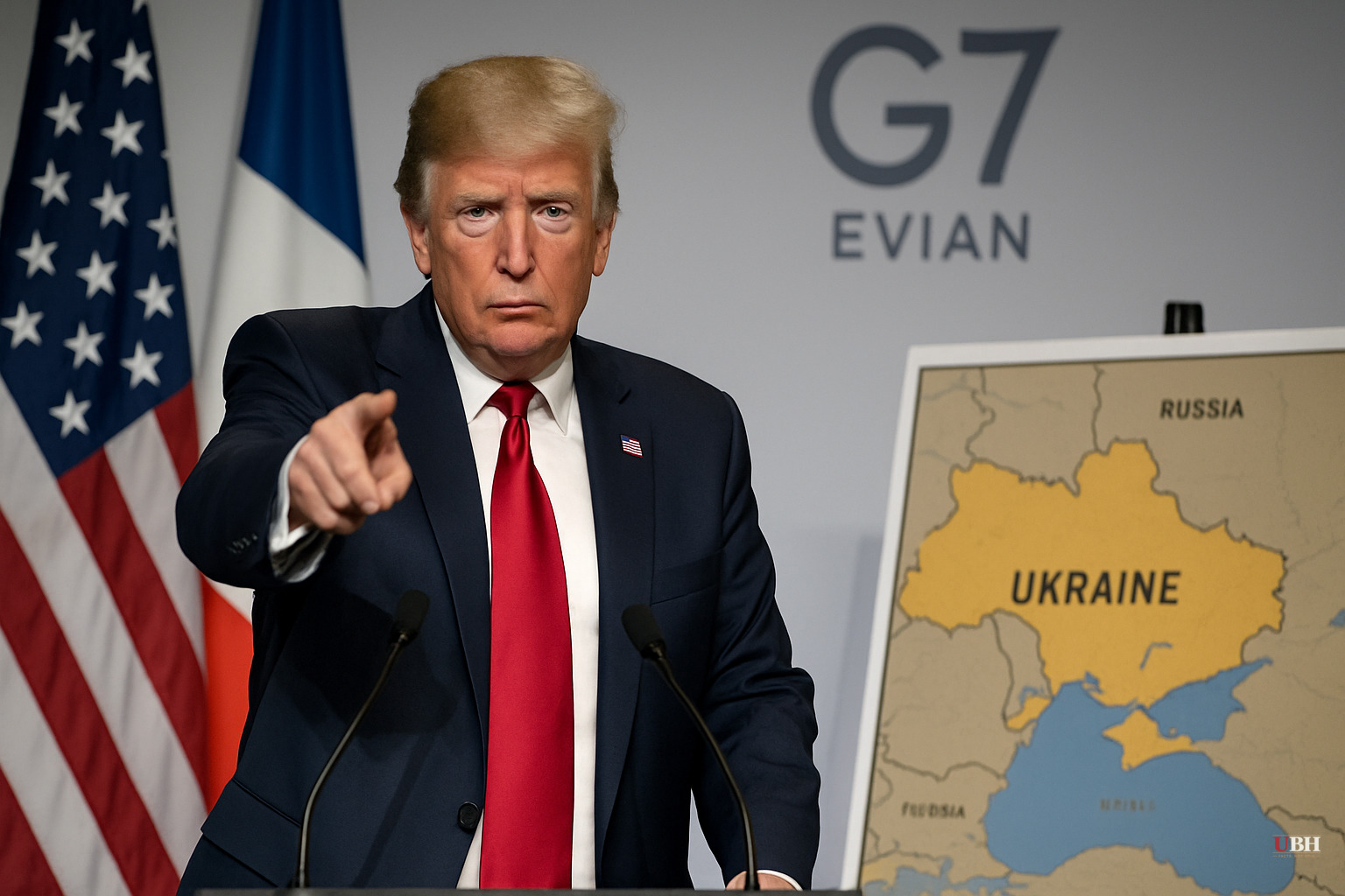 At G7 in France, Trump Denies U.S. Will Fund Iran Recovery and Promises to Refocus on Ukraine